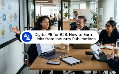 Home 61 Digital Pr For B2B: How To Earn Links From Industry Publications (2026)
