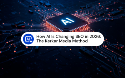 Blogs 19 How Ai Is Changing Seo In 2026: The Kerkar Media Method